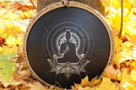 Le Guda Drum Coin Brass Bouddha Argent : Deux Visages, Une Harmonie Exceptionnelle