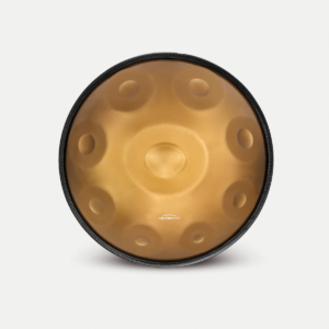 AS TEMAN Handpan Pure Gold 9 Notes D Minor Scale
